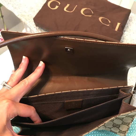 Small Gucci monogram purse - Picture 7 of 8